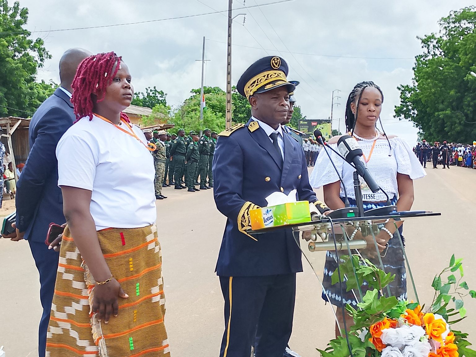 Côte d’Ivoire-AIP/An 66: le préfet du Bounkani Chérif Brahima appelle à une franche collaboration entre populations et FDS