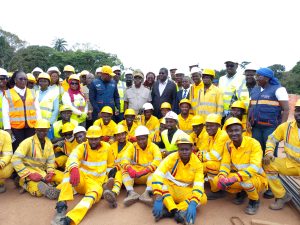 Côte d’Ivoire-AIP/ Le ministre Hien Sié Yacouba s’assure de l’avancement des travaux de bitumage des axes routiers dans le Bounkani