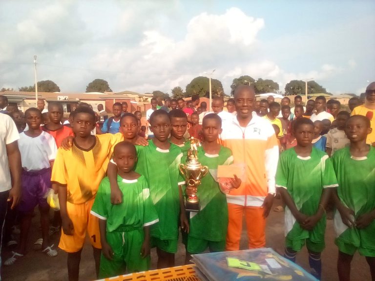 Côte d’Ivoire-AIP/ L’équipe de Charles Junior FC remporte le tournoi U14 de maracana à Katiola