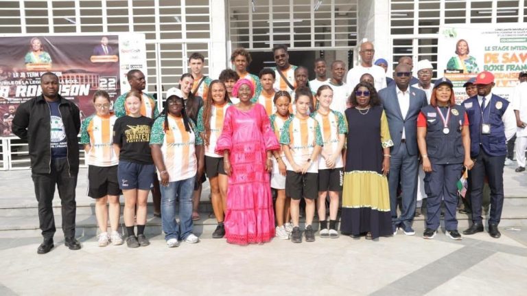 Côte d’Ivoire-AIP/ Des jeunes champions français partagent leur expérience sportive avec la jeunesse d’Abobo