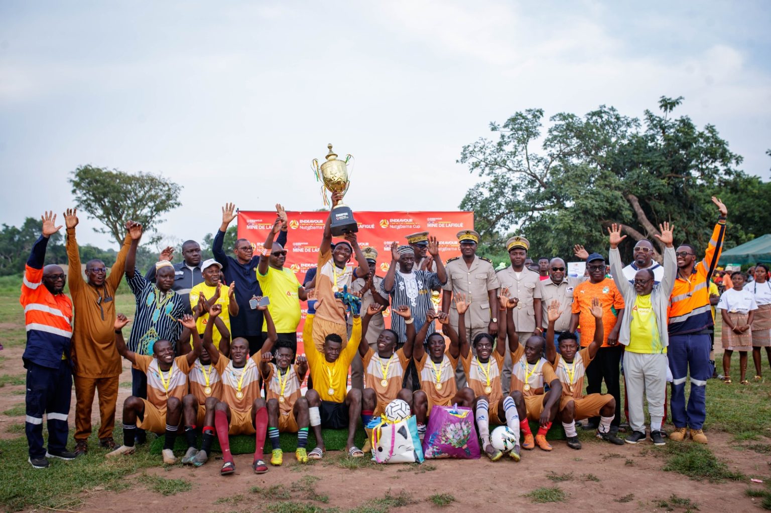 Côte d’Ivoire-AIP/ La mine de Lafigué renforce le dialogue avec les communautés à travers la Nungbama Cup