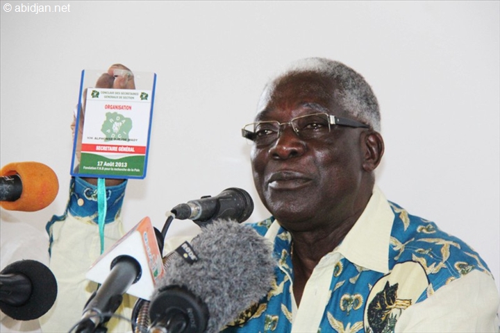 Côte d’Ivoire-AIP/Le professeur Alphonse Djédjé Mady, vice-président du PDCI-RDA, est décédé à 81 ans