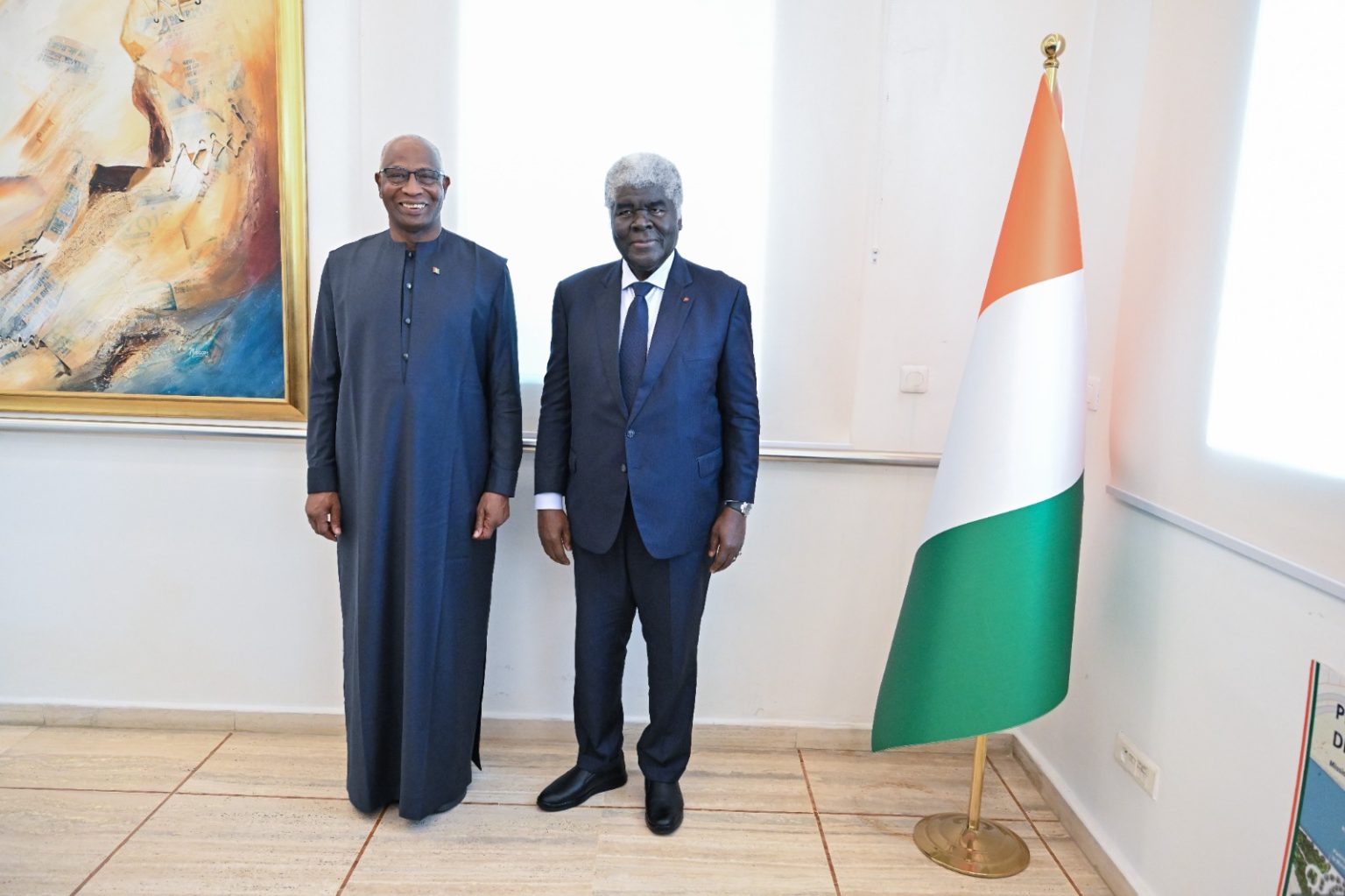 AIP/Audience : le Premier ministre guinéen salue les performances du modèle de développement ivoirien