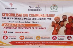 Côte d’Ivoire-AIP/ Agnibilékrou: l’ONG Vision Royale appelle à briser le silence sur les violences faites aux femmes et aux filles