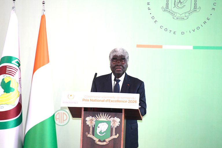 Côte d’Ivoire-AIP/ Prix national d’Excellence 2026: Beugré Mambé présente l’excellence comme un levier de transformation économique