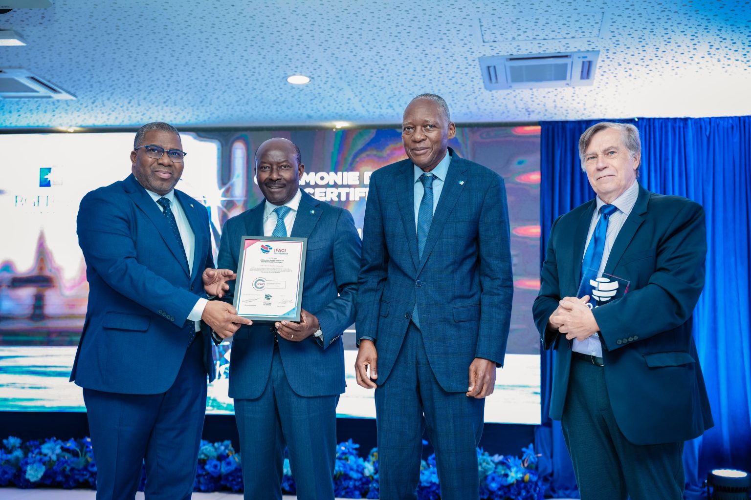 Côte d’Ivoire-AIP/ Un groupe bancaire panafricain obtient la certification qualité IFACI pour son audit interne