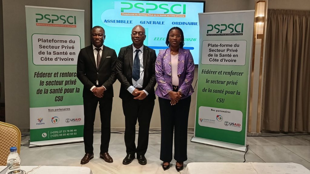 Côte d’Ivoire-AIP/ Dr Jean-Maurin Séry, réélu à la tête de la Plateforme du secteur privé de la santé
