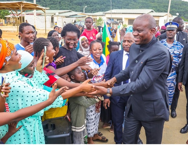 AIP/ Le Président Gabonais découvre le modèle ivoirien de relogement des populations impactées par les grands projets