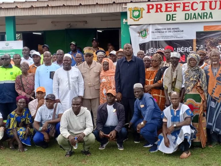 Côte d’Ivoire-AIP / Le préfet de Dianra appelle à soutenir uniquement les activités minières légales