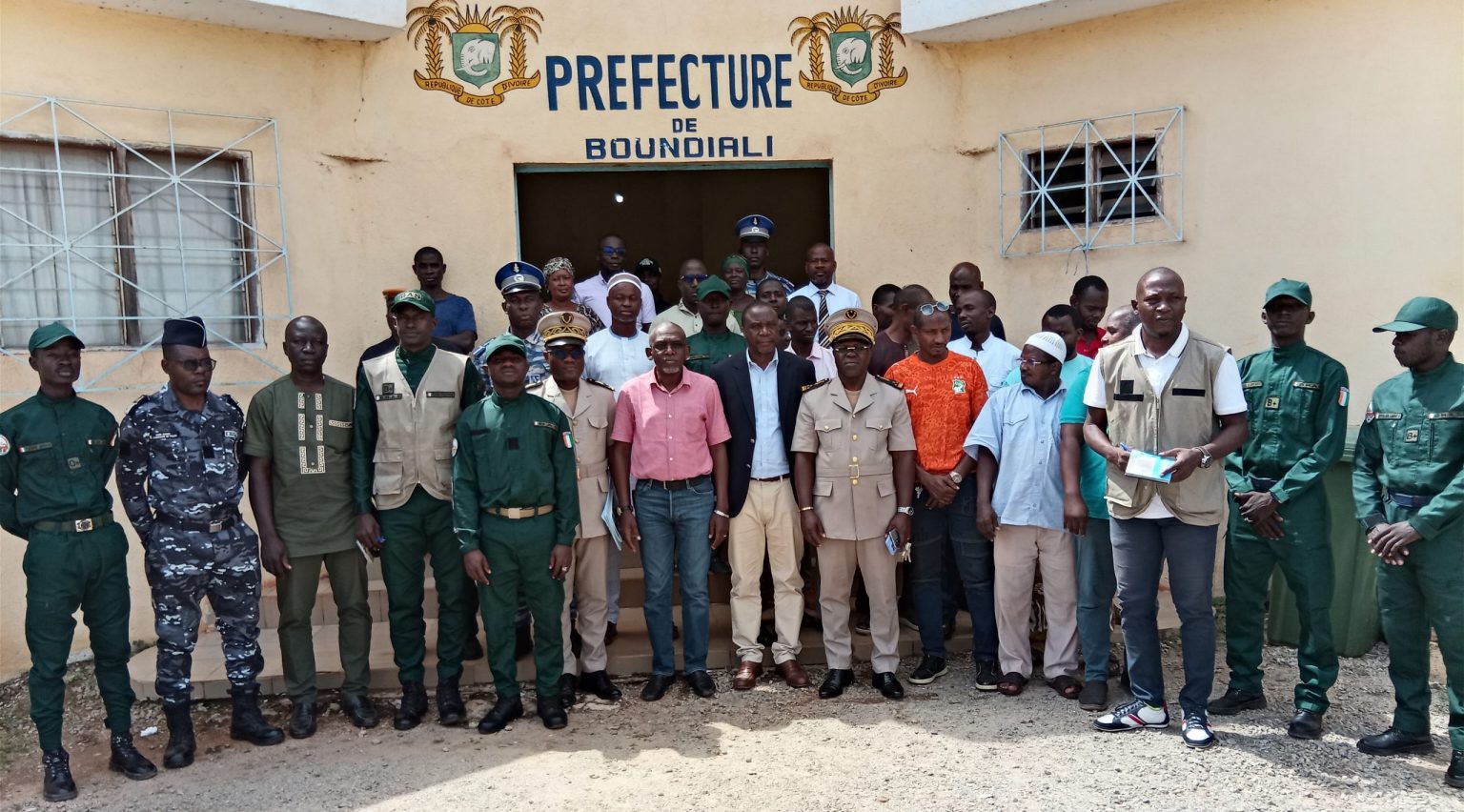 Côte d’Ivoire-AIP/ Une brigade de l’hydraulique, de l’assainissement et de la salubrité de la Bagoué presentée à Boundiali