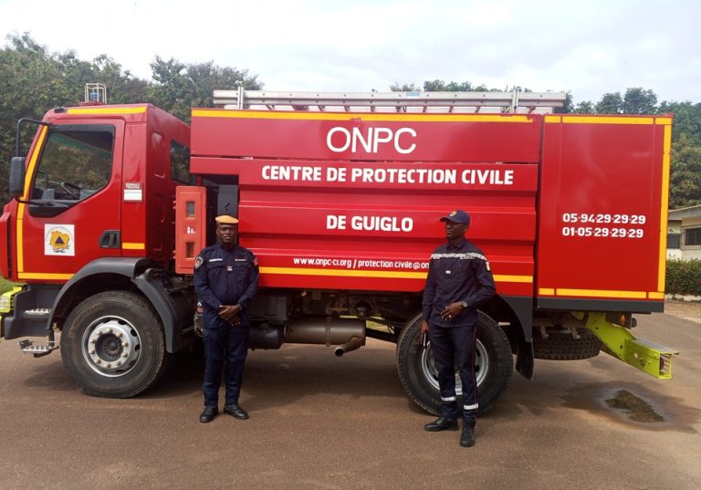Côte d’Ivoire-AIP/ Le CPC du Cavally renforce ses capacités d’intervention avec un nouveau camion incendie
