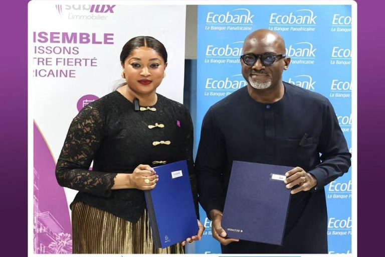 AIP/ Ecobank Côte d’Ivoire et Sablux concluent un accord de financement de projets immobiliers