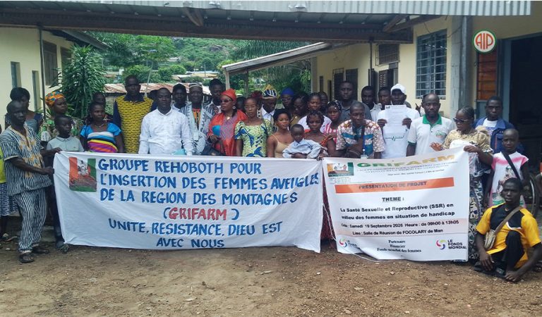 Côte d’Ivoire-AIP/Man : le GRIFARM lance une campagne sur la santé sexuelle et reproductive des femmes en situation de handicap