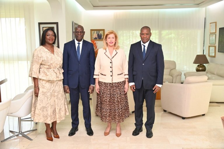 Côte d’Ivoire-AIP/ Dominique Ouattara échange avec la directrice général d’Innov Finance sur l’entrepreneuriat féminin