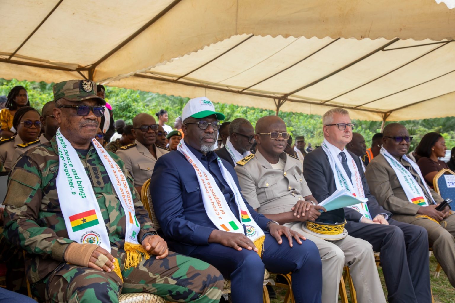 AIP/ La Côte d’Ivoire et le Ghana réaffirment leurs frontières avec la remise officielle des bornes BP 48 à Diby