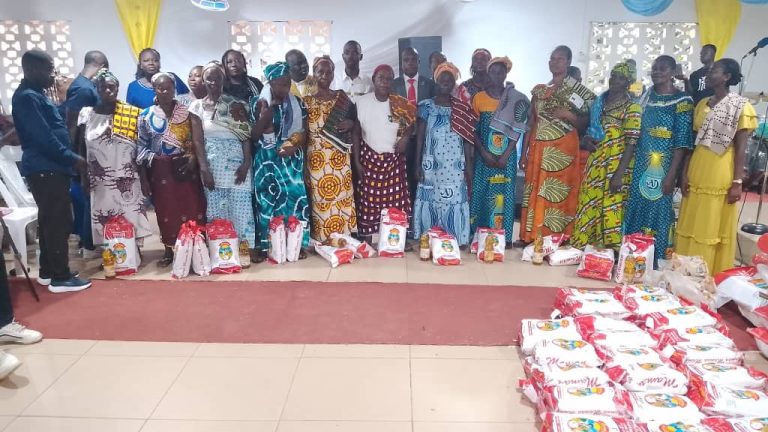 Côte d’Ivoire-AIP/ Danané: 78 veuves et 22 orphelins reçoivent des vivres et des non-vivres