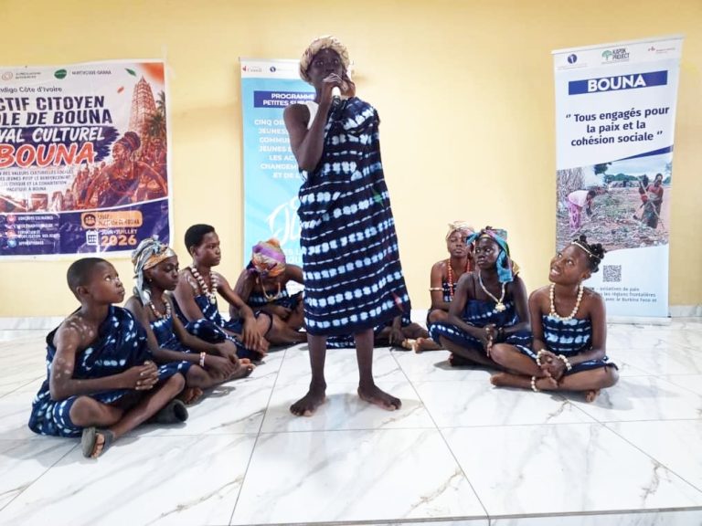 Côte d’Ivoire-AIP/ Les jeunes célèbrent la diversité culturelle et les valeurs de paix à Bouna