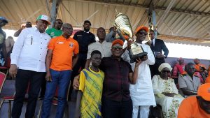 Côte d’Ivoire-AIP/ CS Bonon sacré champion du tournoi de football doté du trophée Dominique Ouattara à Bouaflé
