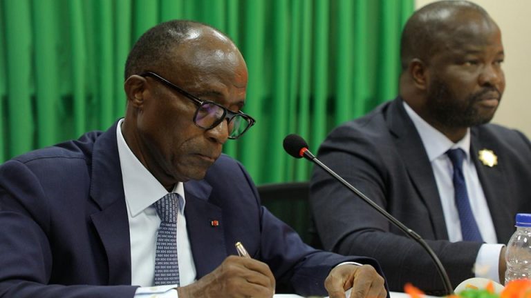 Côte d’Ivoire-AIP/ Le député Adama Koné restitue les travaux parlementaires aux populations de Bouaflé