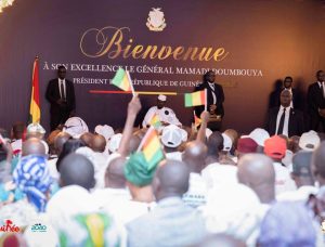 AIP/ Visite d’État: le président Mamadi Doumbouya rencontre la communauté guinéenne en Côte d’Ivoire