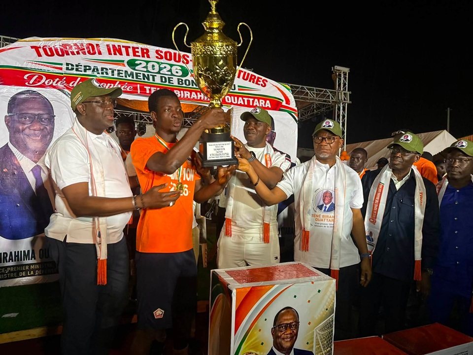 Côte d’Ivoire - AIP / Le tournoi Téné Birahima Ouattara de football petits poteaux renforce la cohésion entre les jeunes à Bondoukou