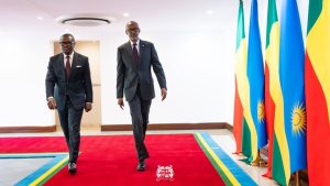 Côte d'Ivoire-AIP/Inter/ Les Présidents Wadagni et Kagame échangent sur la coopération entre le Bénin et le Rwanda