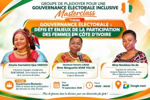 Côte d'Ivoire-AIP/ Gouvernance électorale: un plaidoyer pour une participation effective des femmes aux décisions
