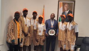 Côte d'Ivoire-AIP/ Jeux universitaires africains : le ministre Silas Metch traduit les félicitations du gouvernement aux athlètes ivoiriens de la 12e édition