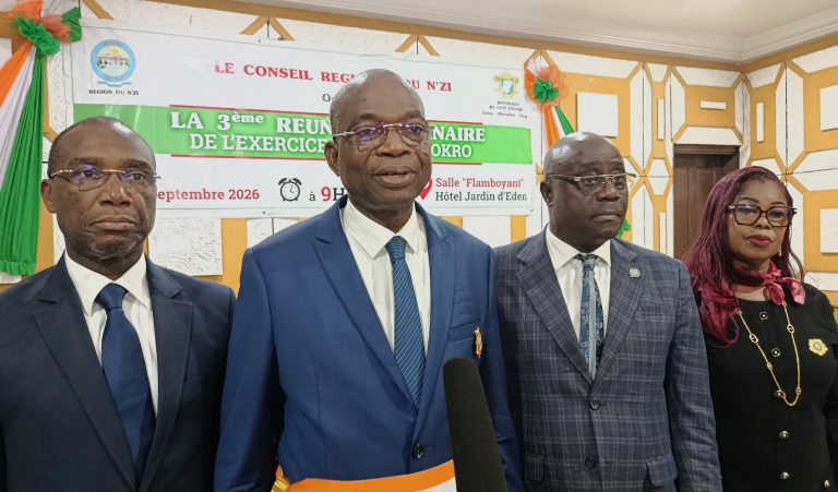 Côte d’Ivoire-AIP/ Le conseil régional du N’Zi se dote d’un programme triennal de près de 13 milliards FCFA