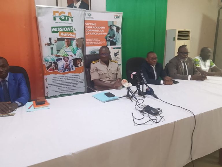 Côte d’Ivoire-AIP/Abengourou : le FGA sensibilise sur la prise en charge gratuite des victimes d’accidents de la voie publique
