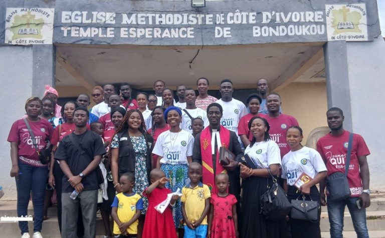 Côte d’Ivoire-AIP/ Les jeunes méthodistes invités à porter haut le flambeau de leur communauté à Bondoukou