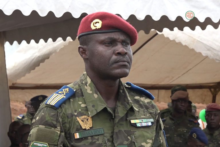 Côte d’Ivoire-AIP/Man : un nouveau chef de corps pour conduire le Bataillon d’infanterie de montagne