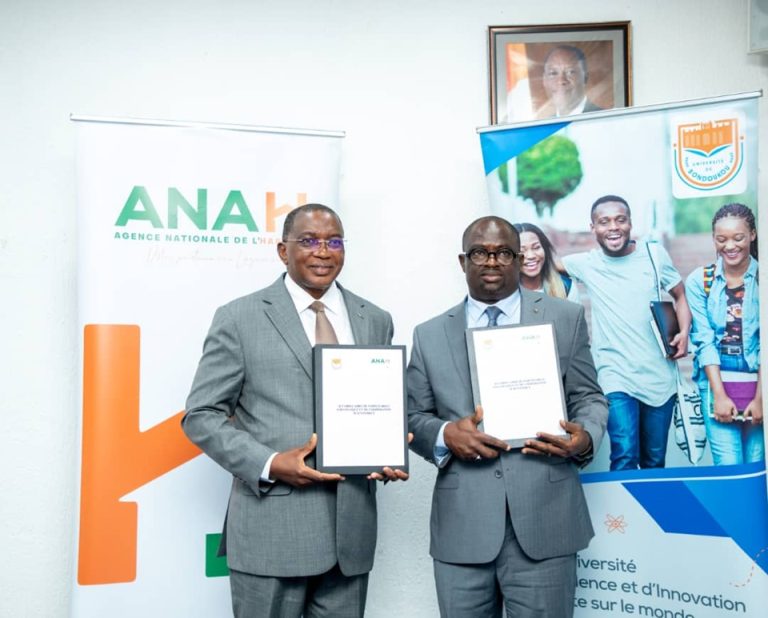 Côte d’Ivoire-AIP/ L’ANAH et l’Université de Bondoukou partenaires pour la formation des étudiants