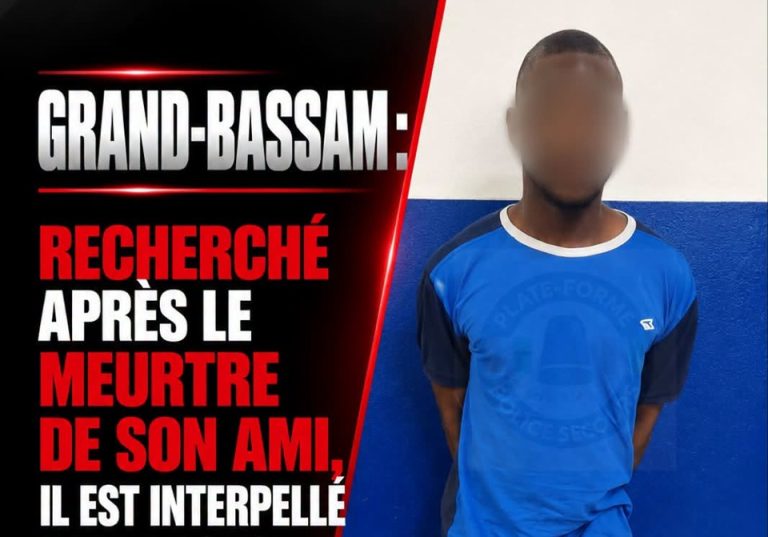 Côte d’Ivoire-AIP/ Un homme interpellé après la mort par arme blanche de son ami à Grand-Bassam (Police)