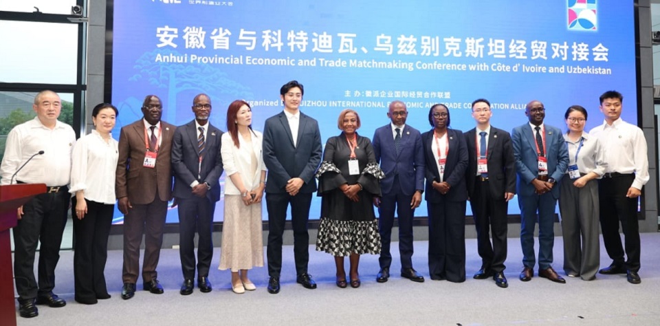 AIP/ La Côte d’Ivoire présente ses opportunités industrielles aux investisseurs chinois à Anhui