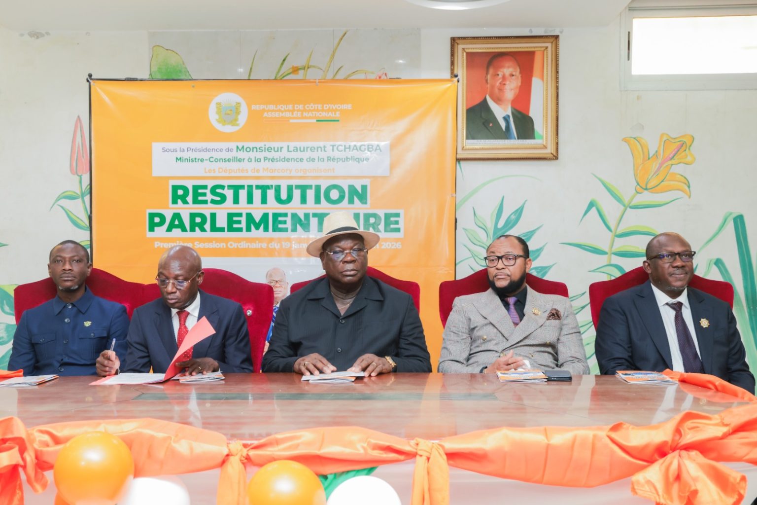 Côte d’Ivoire-AIP/ Les députés de Marcory rendent compte aux populations des travaux de la première session ordinaire de l’Assemblée nationale