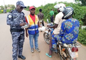 Côte d’Ivoire-AIP/ 45e SNSR: huit agents mobilisés à Guiglo pour renforcer la sensibilisation à la sécurité routière