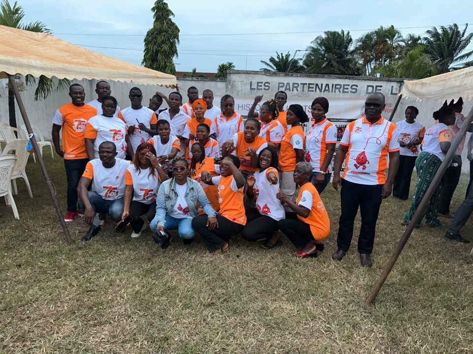 Côte d’Ivoire-AIP/ 75e anniversaire du CNTS-CI: 357 poches de sang collectées en trois jours à San Pedro
