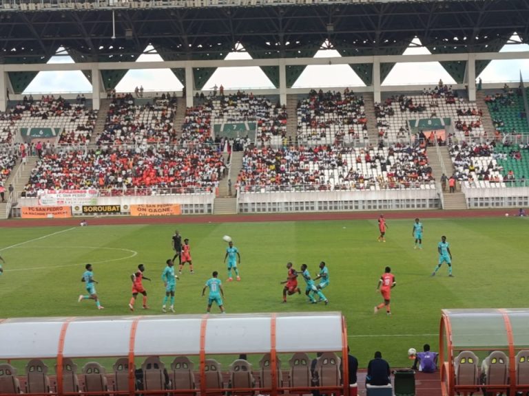 Côte d’Ivoire-AIP/Ligue des champions de la CAF : le FC San Pedro prend une courte avance face au FC Nouadhibou (2-1)
