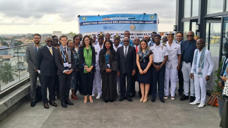Côte d’Ivoire-AIP/ Un atelier sous-régional sur la réduction des émissions de GES dans le transport maritime s’ouvre à Abidjan