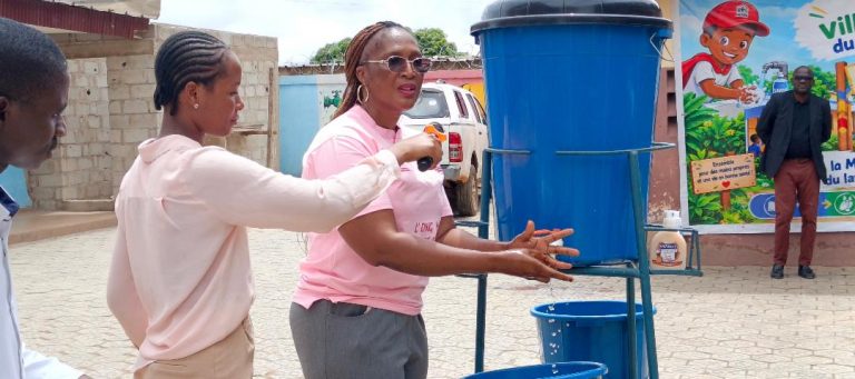 Côte d’Ivoire-AIP/ Bouaké : L’ONG « Environnement Challenges » sensibilise les populations au lavage des mains au savon