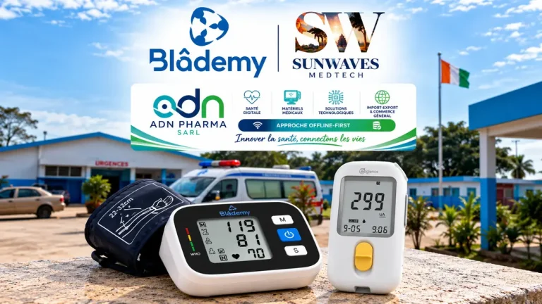 Côte d’Ivoire-AIP/ Blâdemy et SunWaves-MedTech s’allient pour la télésurveillance de 200 patients chroniques sans internet