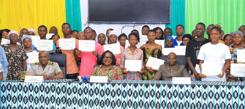 Côte d’Ivoire-AIP/ 625 jeunes du Cavally reçoivent leurs attestations après une immersion professionnelle