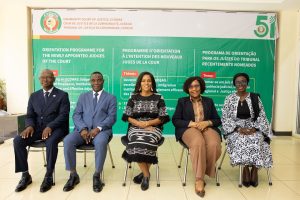 Côte d’Ivoire-AIP/ Inter/ Les nouveaux juges de la Cour de justice de la CEDEAO s’engagent à l’excellence judiciaire