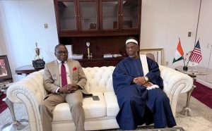 AIP/Inter/ Le président du COSIM reçu à l’ambassade de Côte d’Ivoire aux Etats-Unis