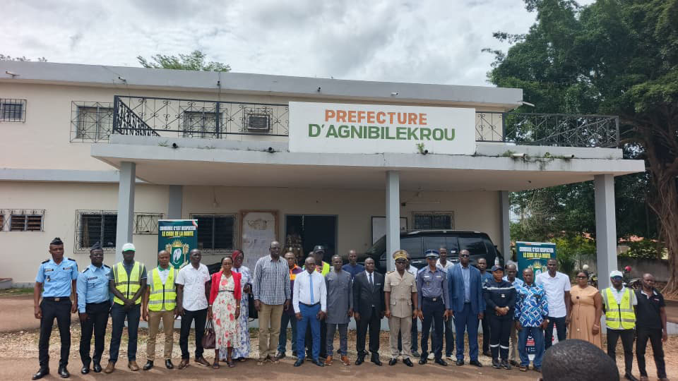 Côte d’Ivoire-AIP/ Les acteurs de la sécurité routière formés aux techniques de sensibilisation à Agnibilékrou