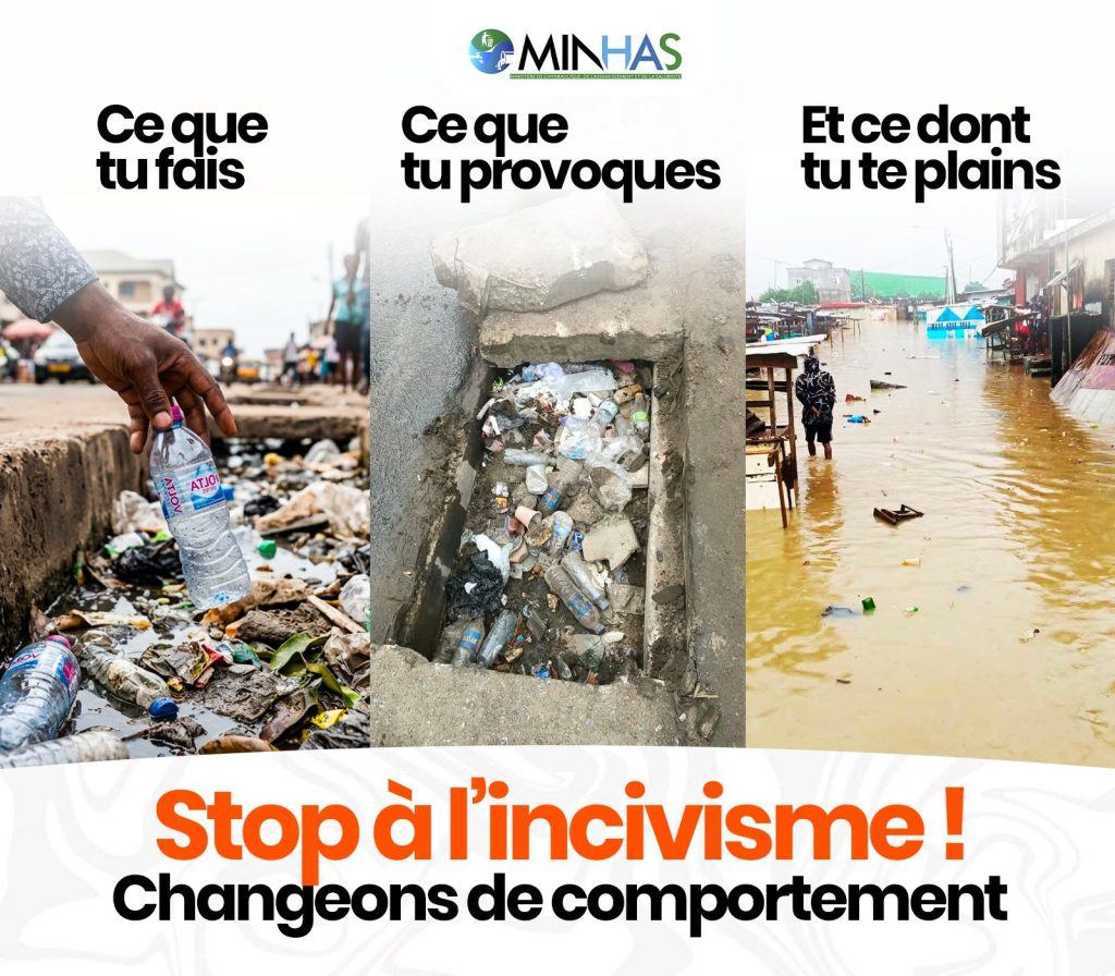 Côte d’Ivoire-AIP/ Le MINHAS appelle à des comportements responsables pour préserver les ouvrages de drainage