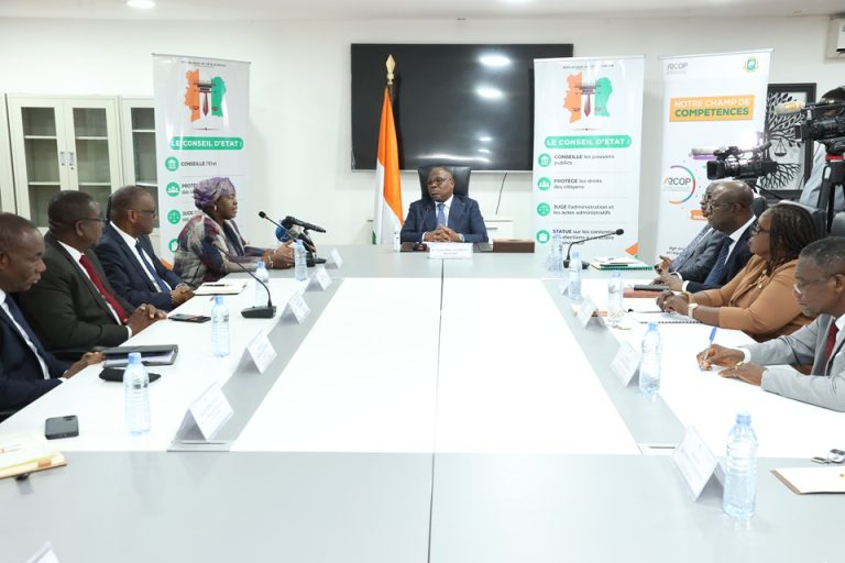 Côte d’Ivoire-AIP/ L’ARCOP et le Conseil d’État veulent renforcer leur coopération pour la sécurité juridique des marchés publics