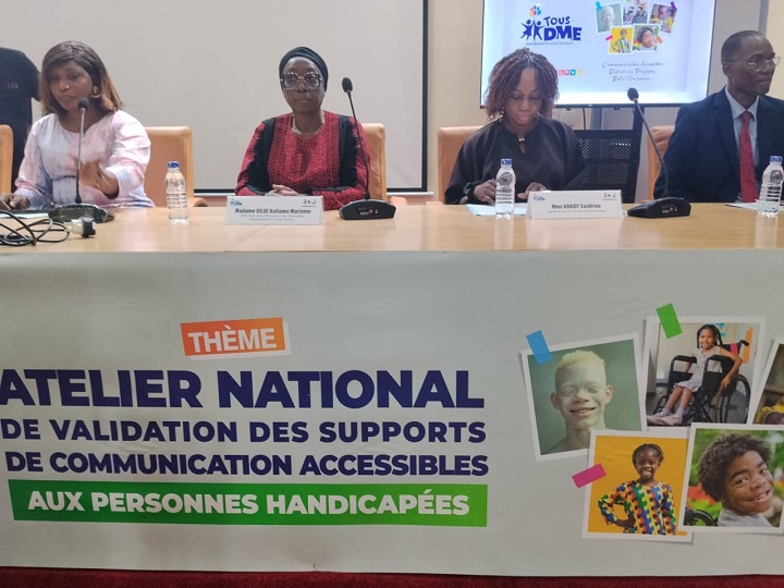 Côte d’Ivoire-AIP/ Un atelier veut renforcer l’accessibilité de l’information aux personnes handicapées