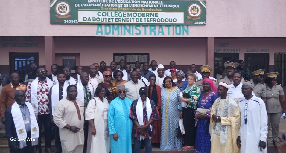 Côte d’Ivoire-AIP/ Gontougo : la générosité d’un philanthrope Ernest Da Boutet immortalisée par un collège à Tefrôdouô